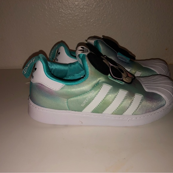 Adidas Superstar Disney Mickey Mouse GY9149 Kids SlipOn Shoes Sneakers Size 2.5K - Picture 7 of 7